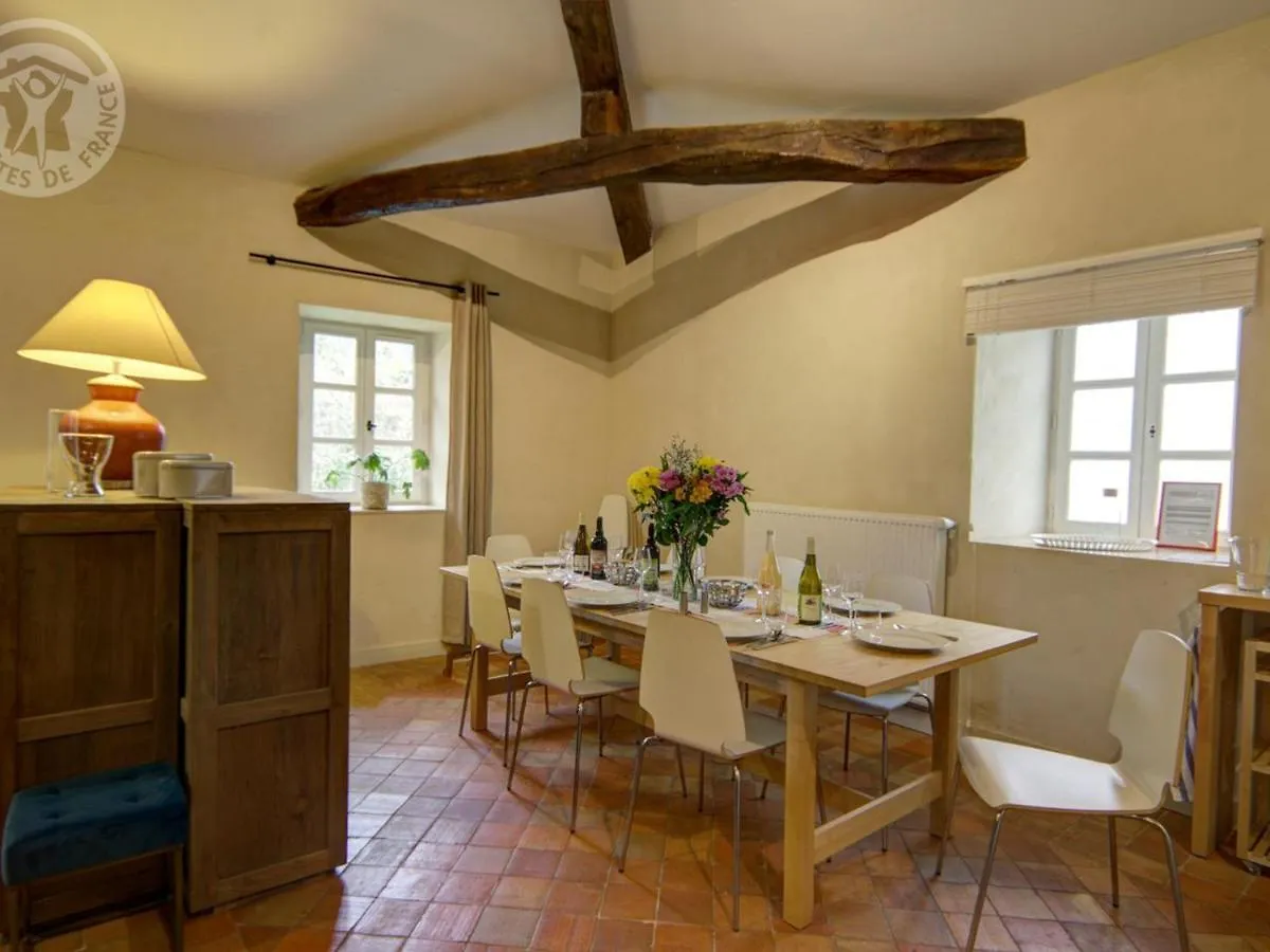 Gite Historique Au Coeur Du Parc Du Pilat - 14 Pers, 3 Ch, 3 Sdb, Wifi, Jardin, Animaux Acceptes - Fr-1-496-136 Sainte-Croix-en-Jarez Ferienhaus